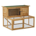 Outdoor Chicken Coop with 3 Access Areas A282223