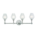 4 Light Bath Bracket, Satin Nickel G70057