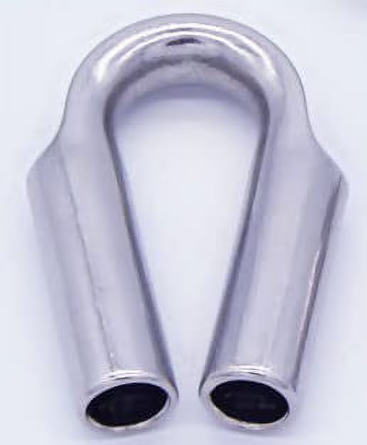 316 Stainless Steel Wire Rope Tube Thimble 05-Pack I75064