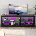Rustic Brown 42 Inch TV Stand with LED B92753