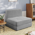 Dark Gray Convertible Sleeper Sofa Bed M729870