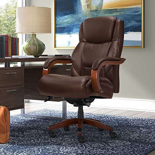 Black Bonded Leather High Back Ergonomic Office Chair I314