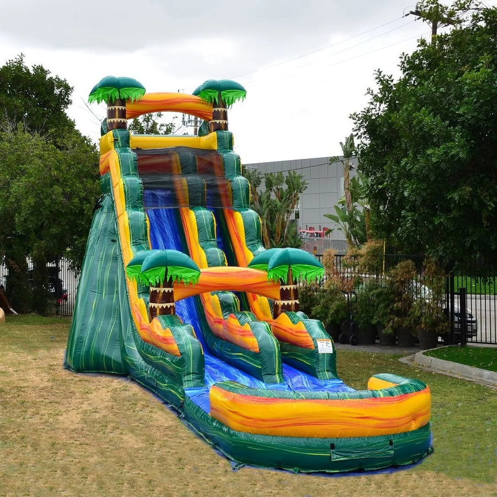 19FT Inflatable Water Slide with Detachable Pool I5722