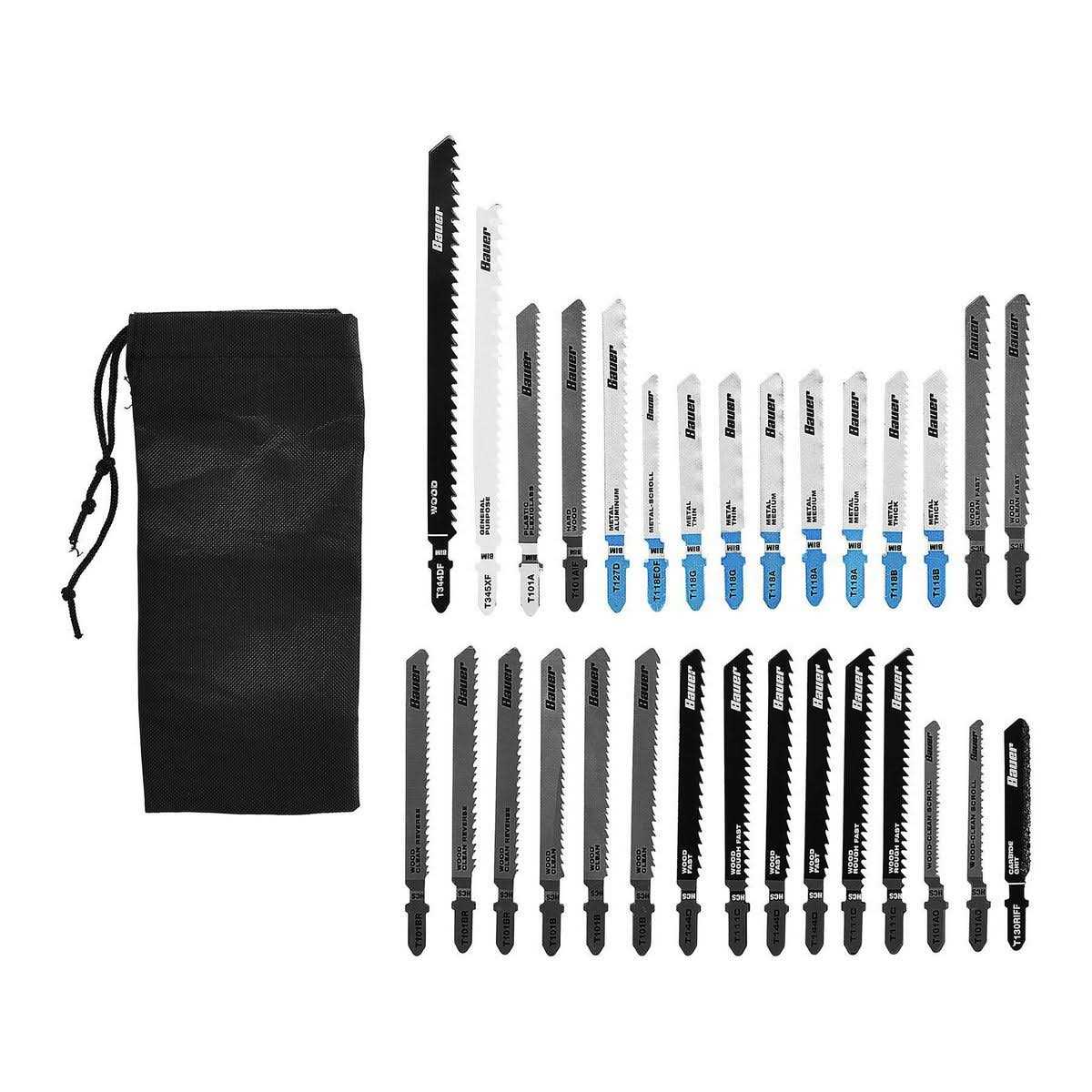 General Purpose Jig Saw Blade Set A748803