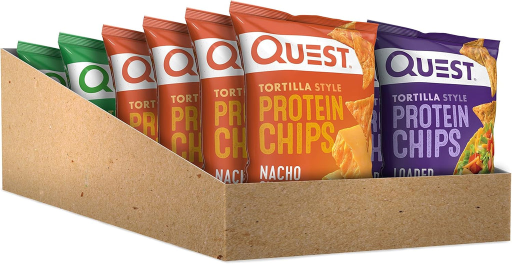 Protein Chips, Cheese Crackers & Peanut Butter Cups Variety Bundle (36 Count) J90277