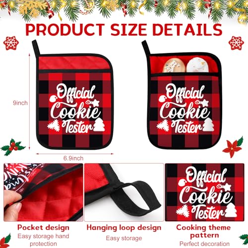 12 Pieces Heat Resistant Pot Holders and Oven Mitts B208