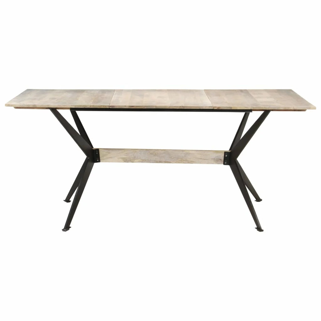 70.9"x35.4"x29.9" Solid Mango Wood Dining Table A72891