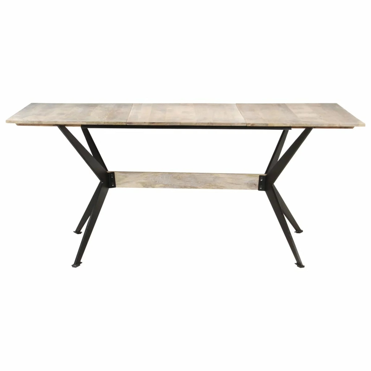 70.9"x35.4"x29.9" Solid Mango Wood Dining Table A72891