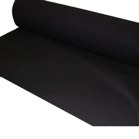 Black 100% Cotton Muslin Fabric 60 inch x 720 inch J274