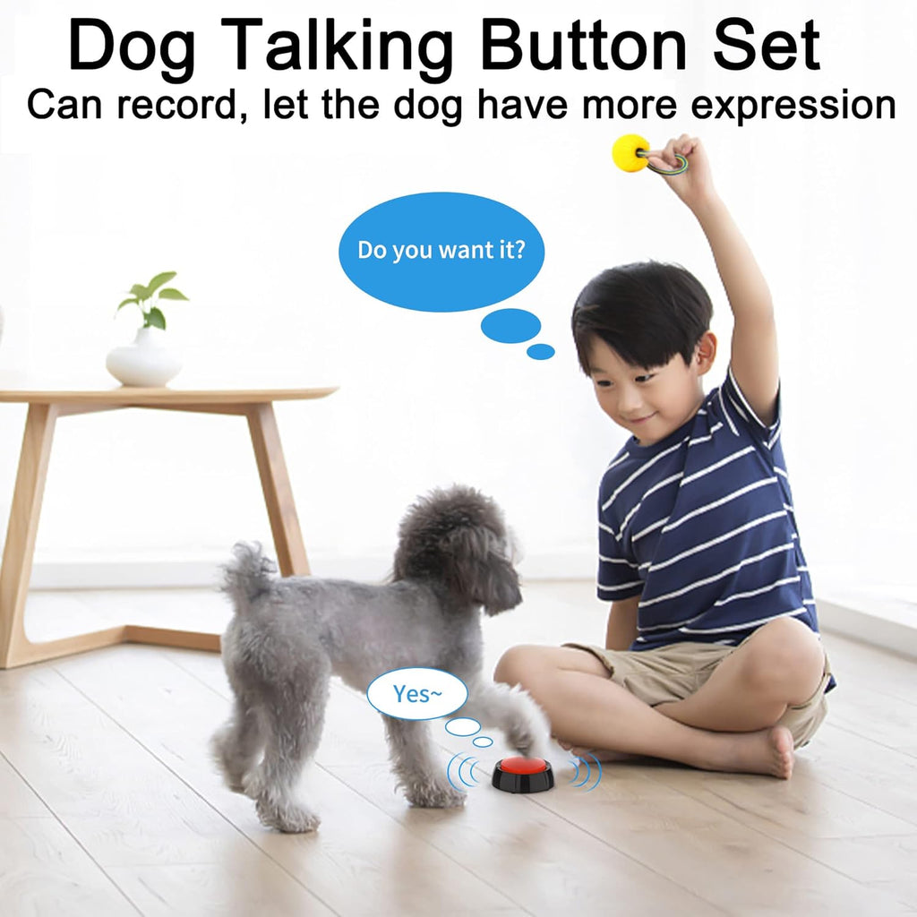 5 pcs Voice Recordable Dog Training Buttons H9782