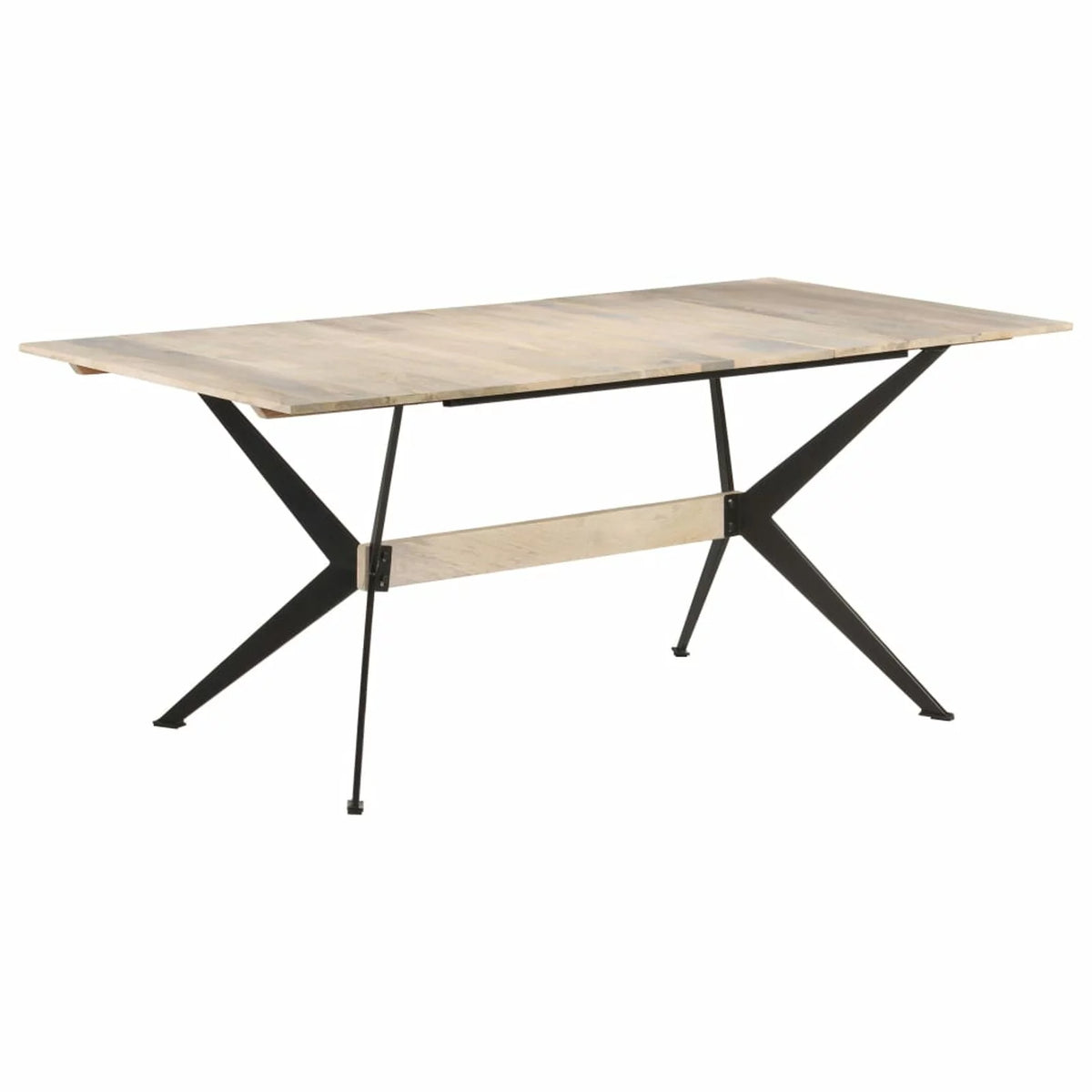 70.9"x35.4"x29.9" Solid Mango Wood Dining Table A72891