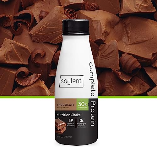 Chocolate 30g Protein Vegan Dairy Free 0g Sugar Ready to Drink Protein Drinks 11oz 12 Pack U806563