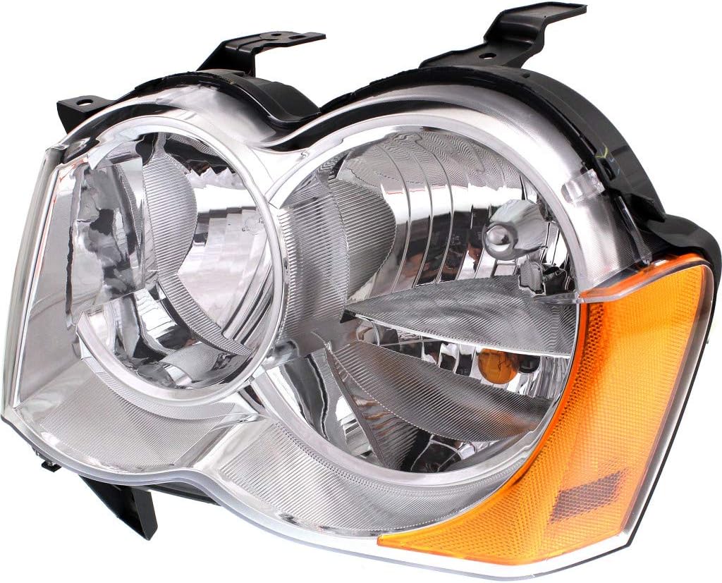 Driver Side Halogen Headlight Assembly for Jeep Grand Cherokee 2008 2010 Y549