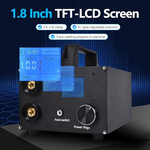 3000F Capacitor 25 Gears Portable Spot Welder M94774
