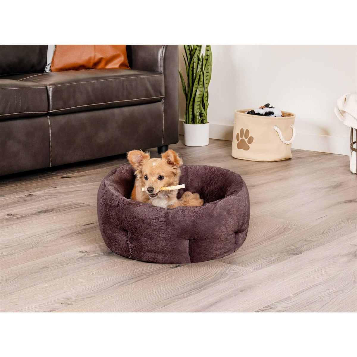 Luxury Fur Warming Cuddler Bed K311