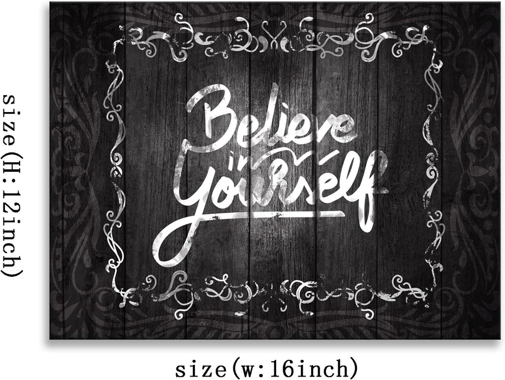 Black Framed Canvas Wall Art 12x16 inches Z312826