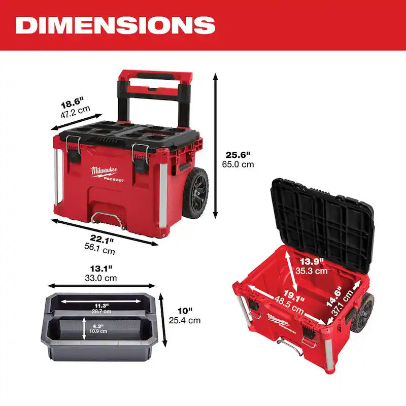 22 in. Rolling Modular Tool Box F753332