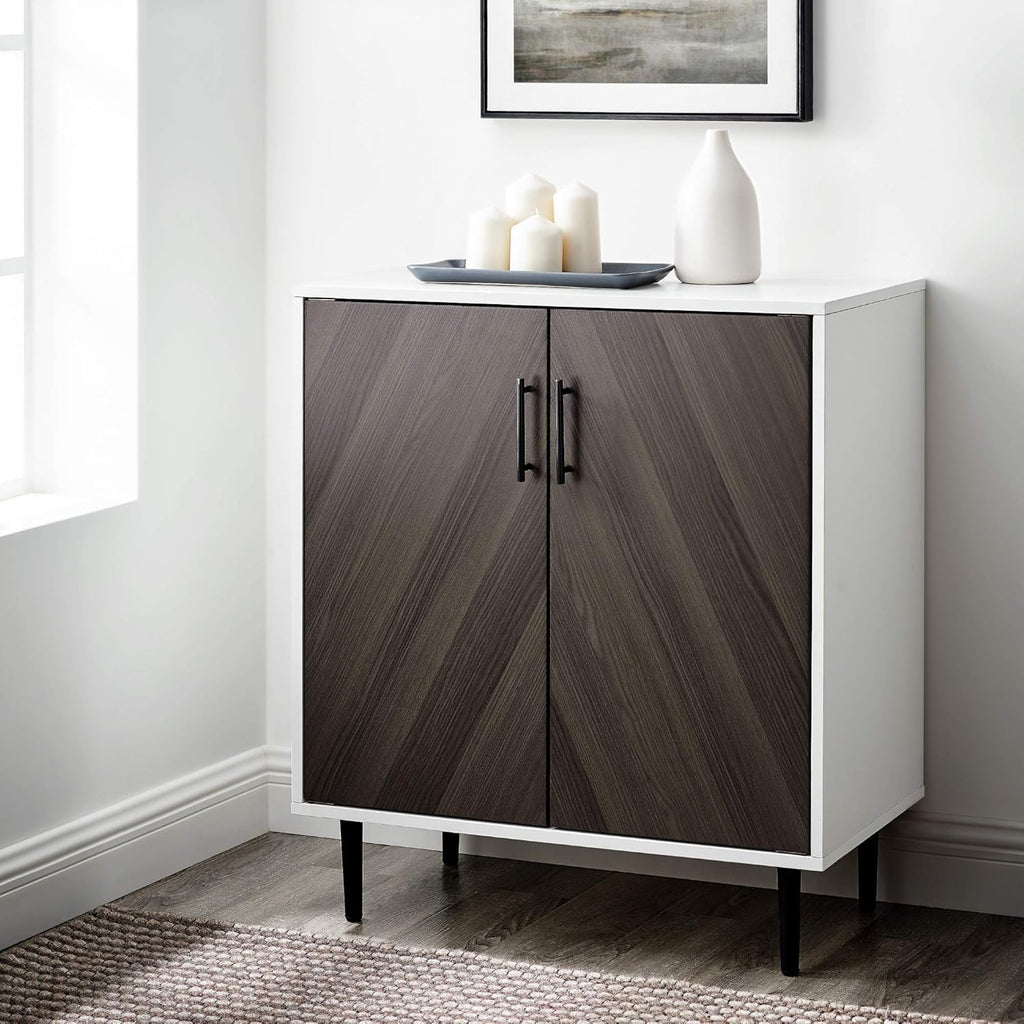 White 2 Door Accent Cabinet B810209
