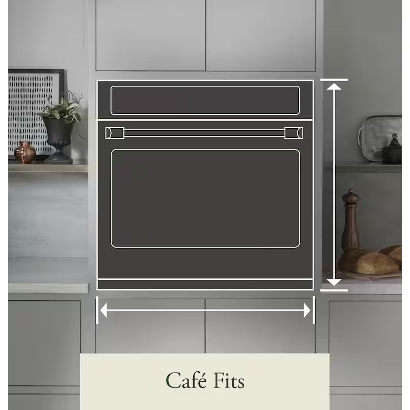 30 in. Smart Electric Wall Oven with Convection Self-Cleaning in Matte White C30989