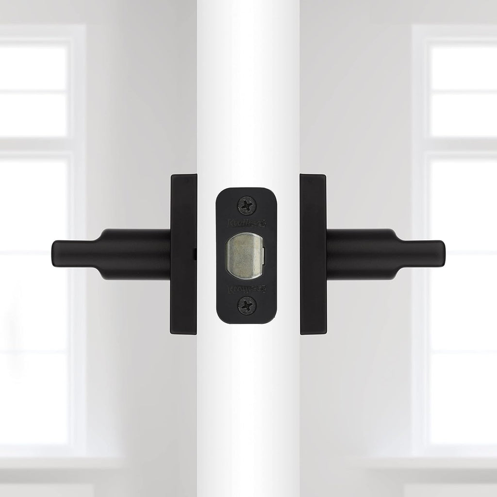 Matte Black Lever and Deadbolt Pack of 2 Y315872