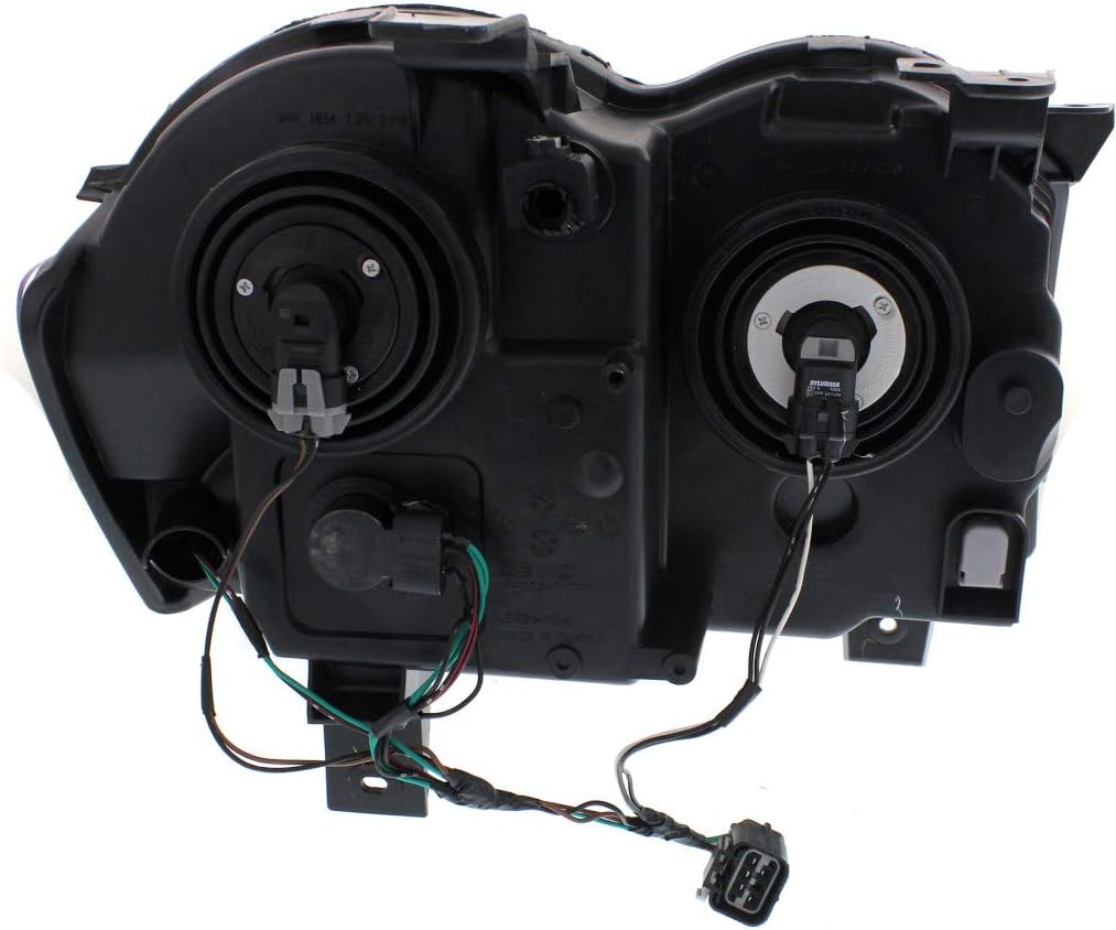 Driver Side Halogen Headlight Assembly for Jeep Grand Cherokee 2008 2010 Y549