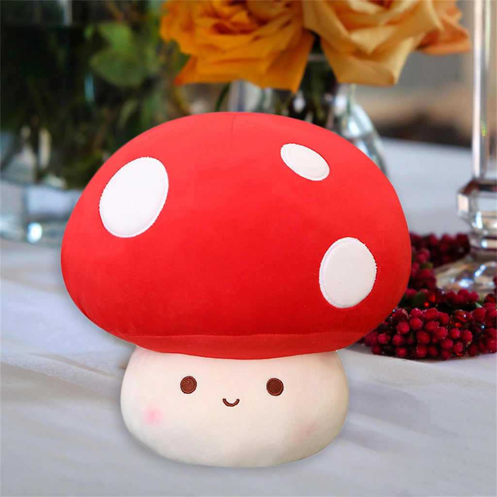 Cute Mushroom Plush Toy Stuffed Doll Pillow H688376