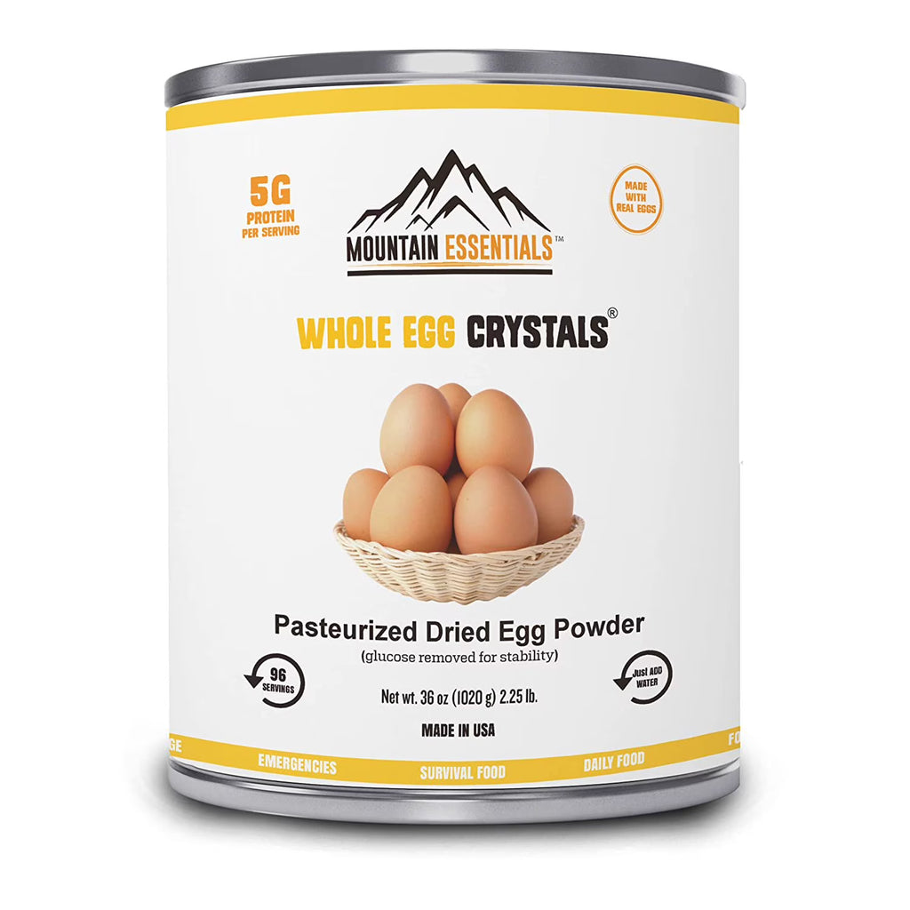 Dehydrated Whole Powdered Egg Crystals, 2.25 Lb B172