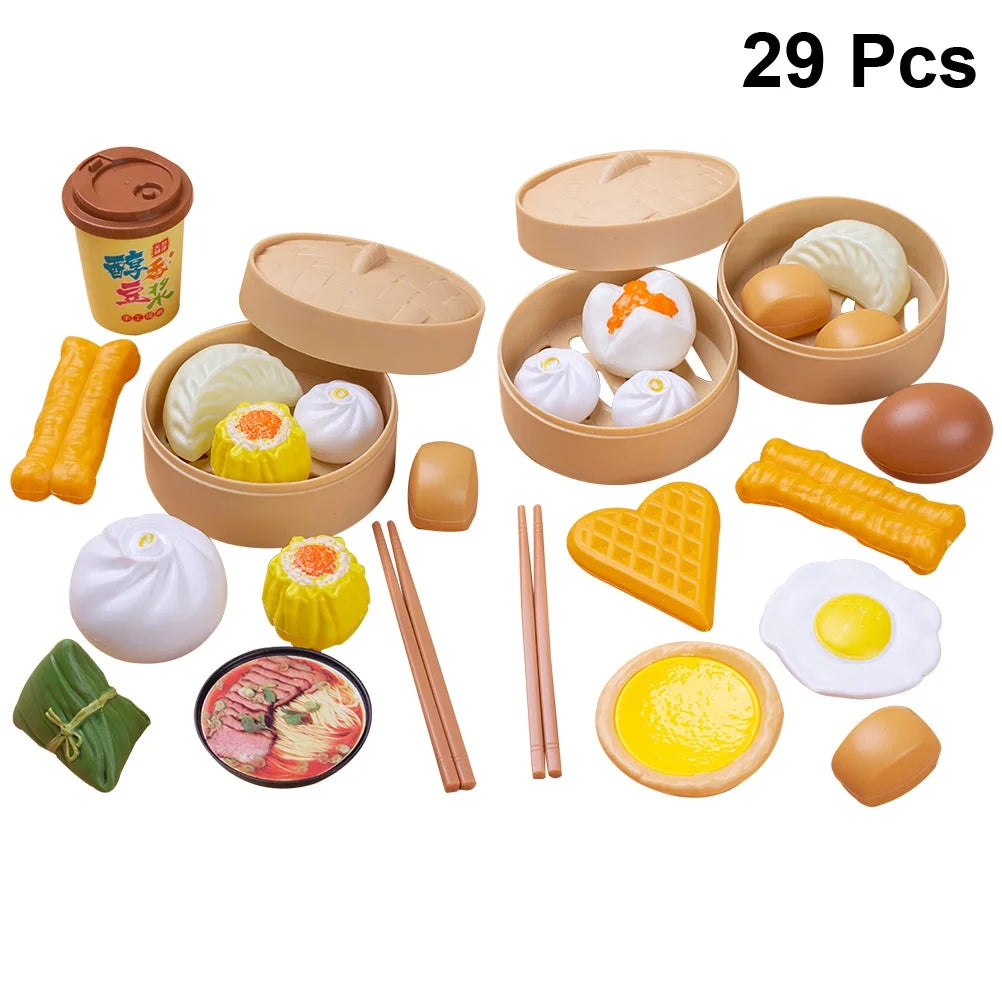 29pcs/2 Sets Kid Cooking Toys Kitchen Toys I318