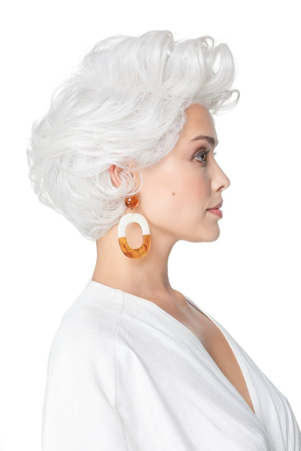 1B/BURG Synthetic Lace Front Wig I12580
