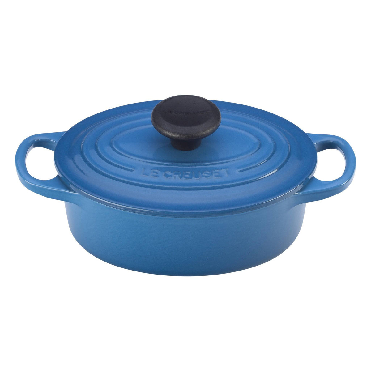 1-Quart Cast Iron Oval Dutch Oven J109