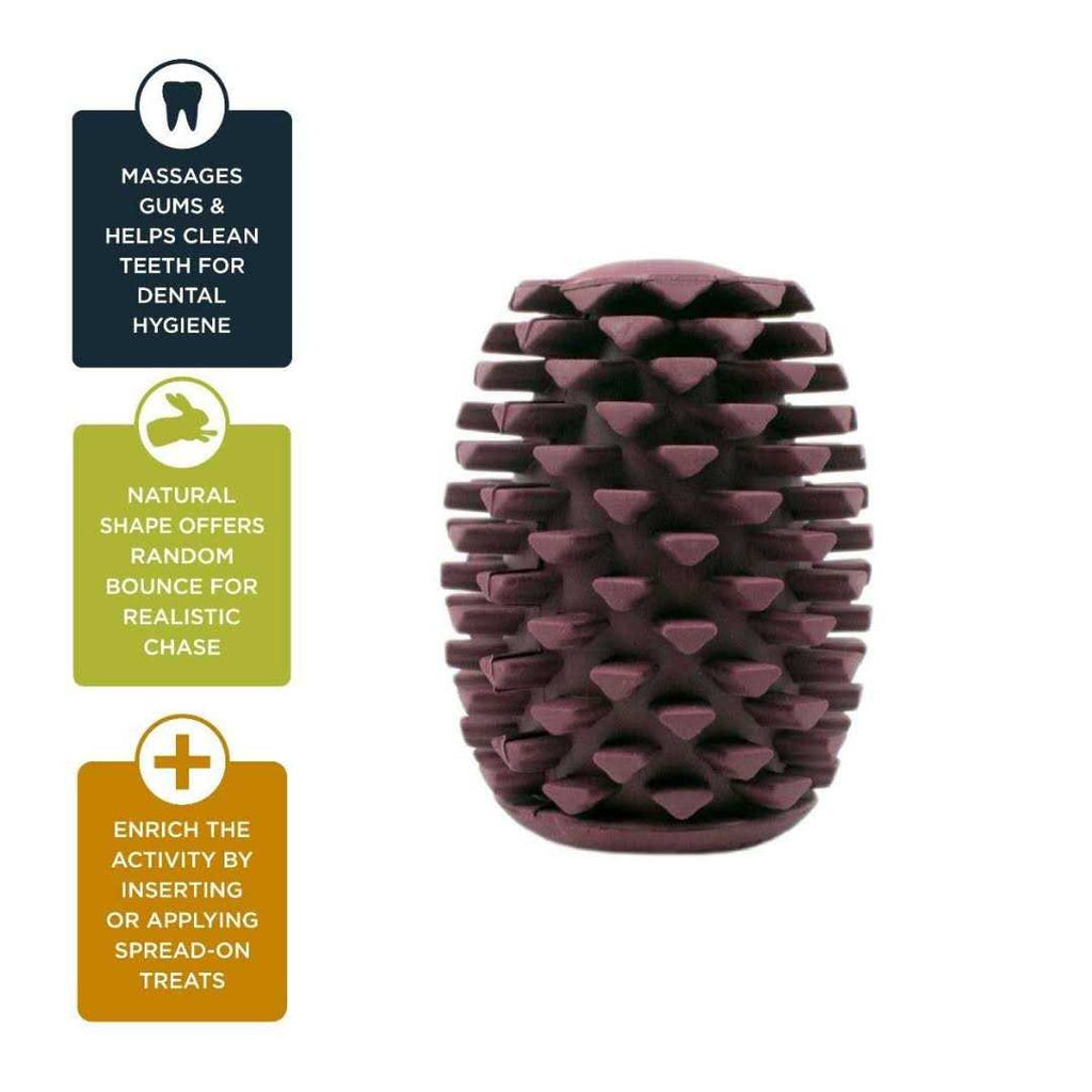 Dog Toy Natural Rubber Pinecone Y349539