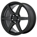 Satin Black 15x6.5 5x100 / 5x4.5 40mm Wheel W552