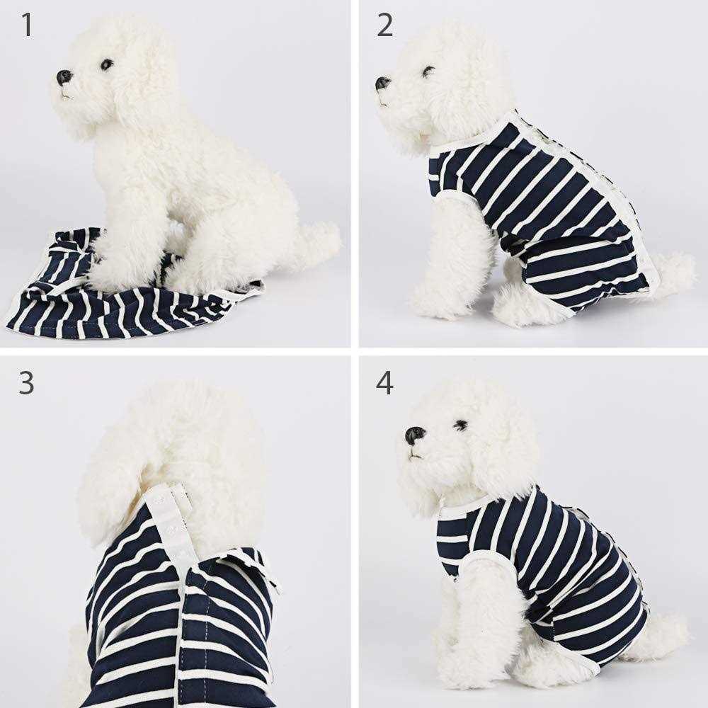 Dog Diapers Sanitary Panties Pet Recovery Suit B84541
