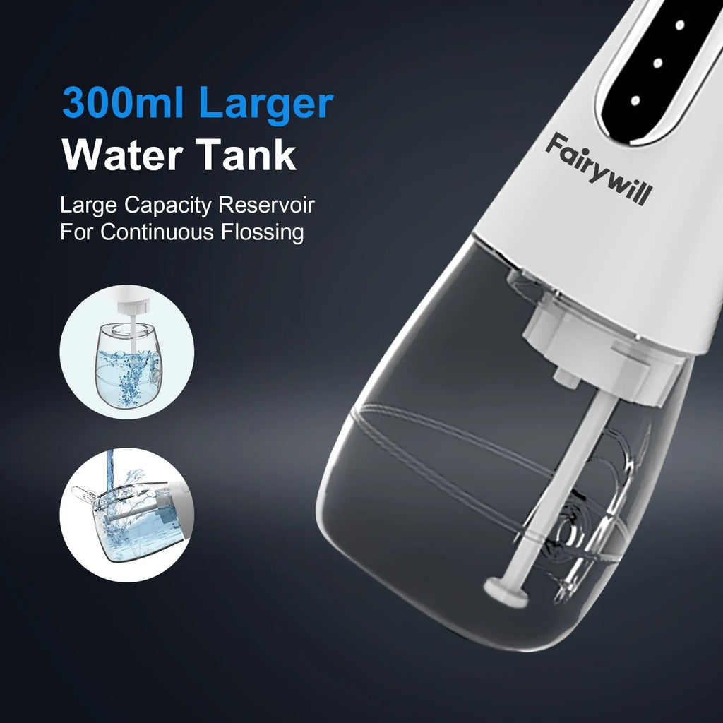 Cordless Water Flosser with 5 Modes 300ML Black N59875