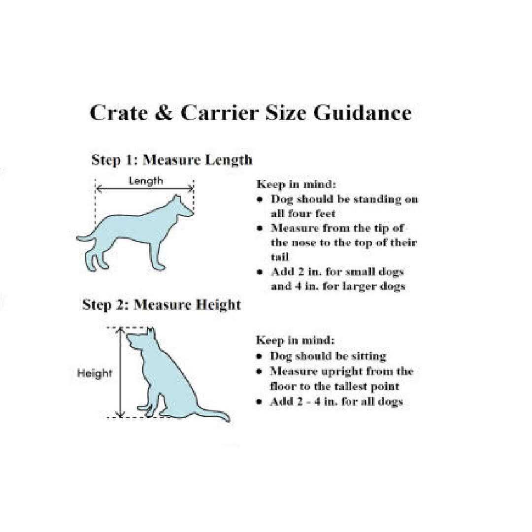 2-Door Pet Crate B8033