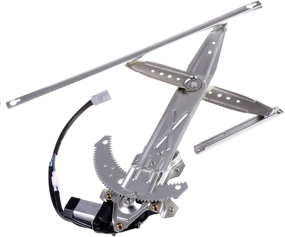 Front Driver Side Power Window Regulator with Motor for 1996-2000 Civic Pack of 2 V79259