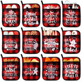 12 Pieces Heat Resistant Pot Holders and Oven Mitts B208