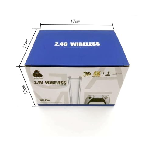 4K Video Game Console with 20,000+ Games and Dual Wireless Controllers O6960