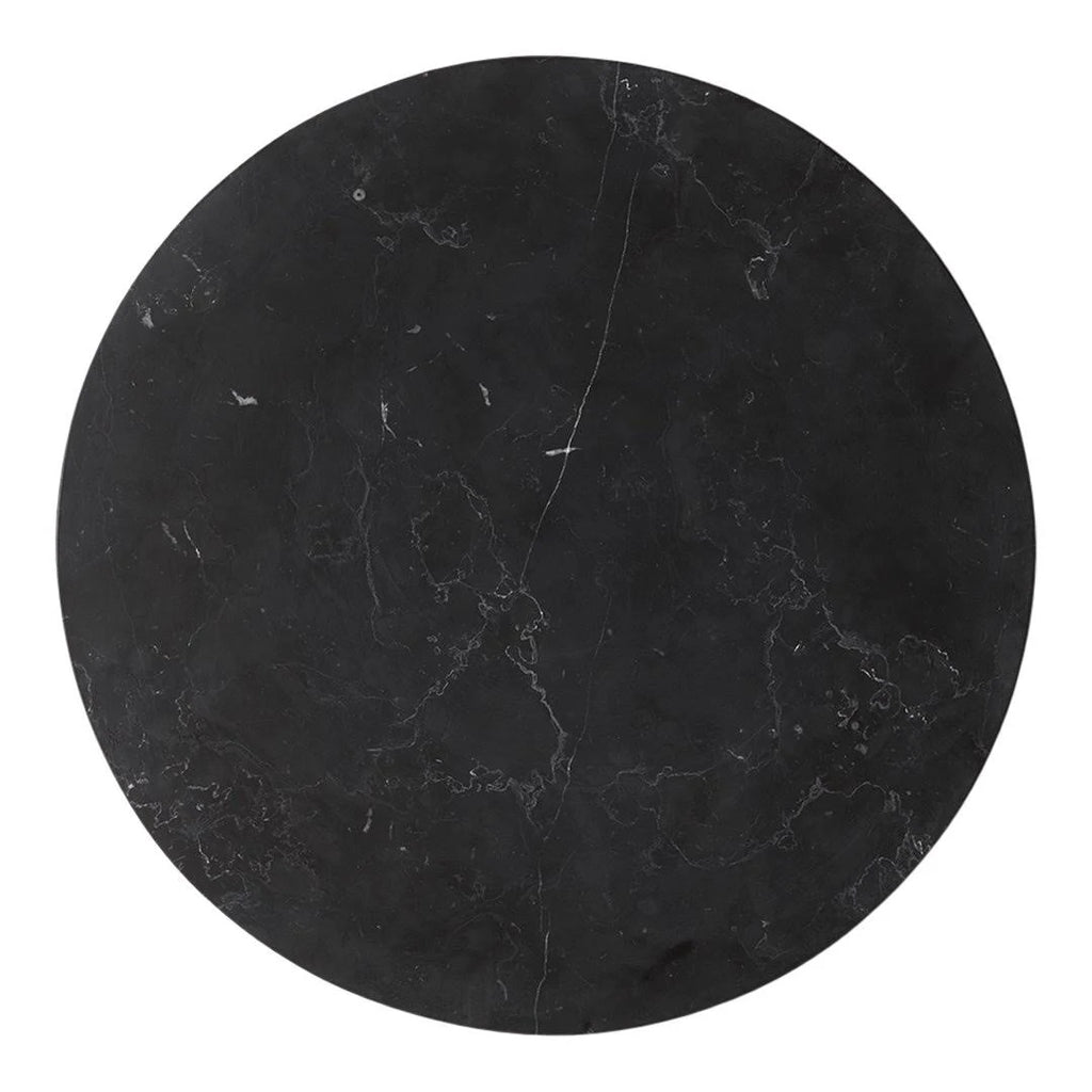 White Marble Top Wire Menu C278