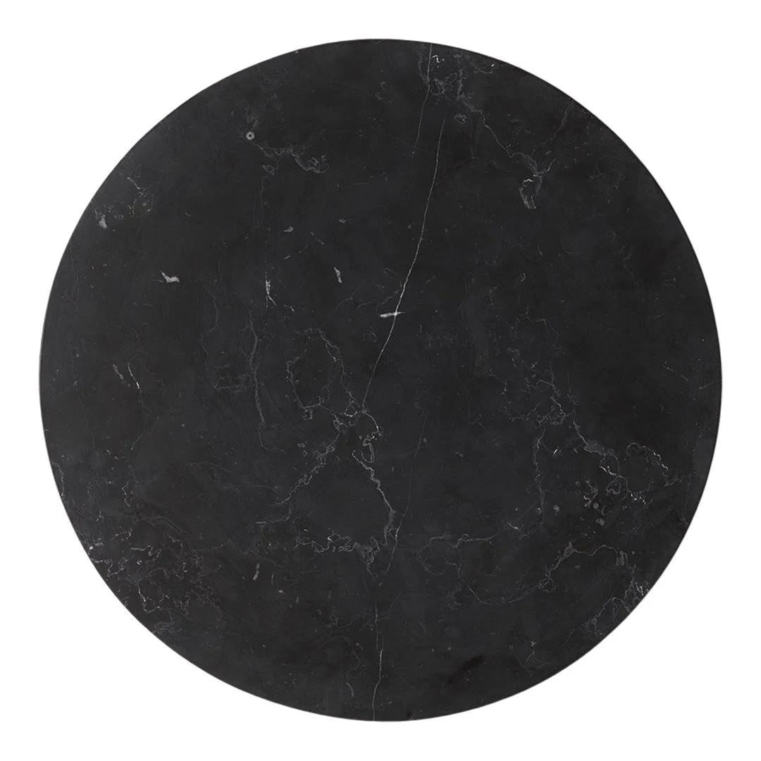 White Marble Top Wire Menu C278