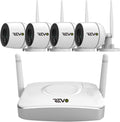 4CH Wireless NVR Security System with 1TB HDD & 4X 1080p Cameras Z6788