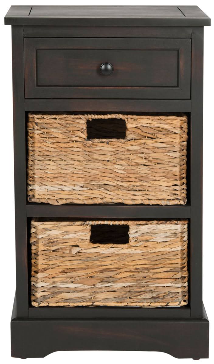 Brown Storage Side Table R51174