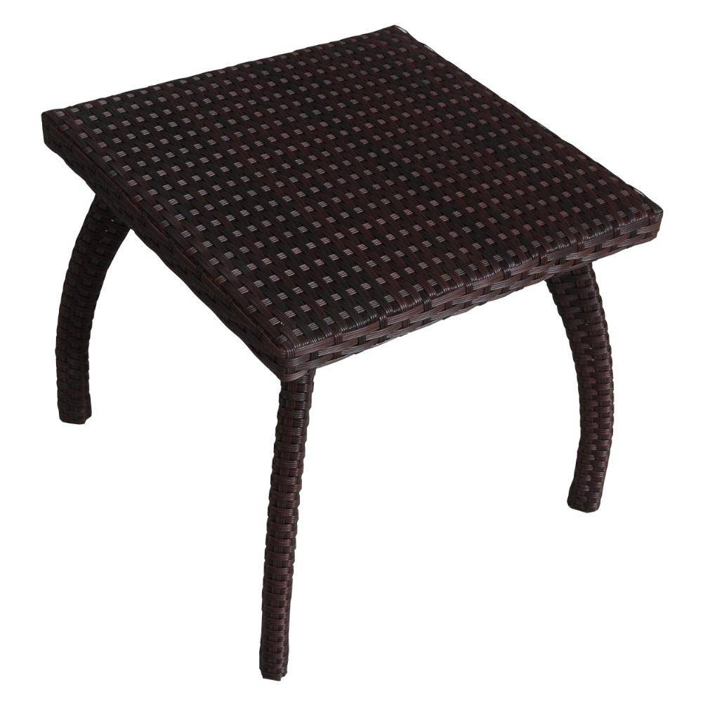 Brown Wicker Accent Table R96679