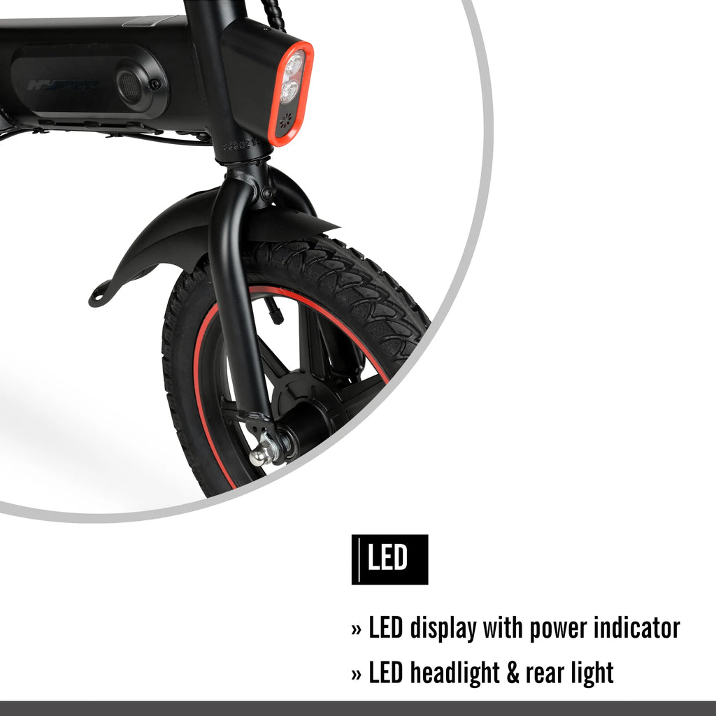 14" 36V Foldable Compact Electric Bike O624725