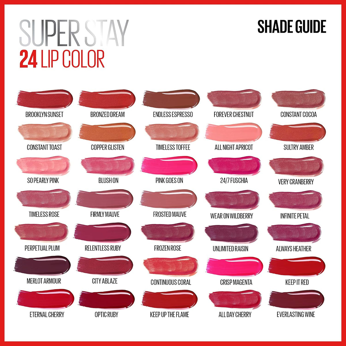 2-Step Long Lasting Liquid Lipstick, Red, 1 oz (Pack of 2) P558