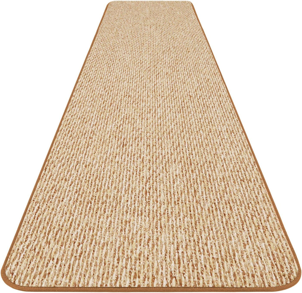 Skid-Resistant Carpet Runner Praline Brown 24 Feet X 48 Inches I272
