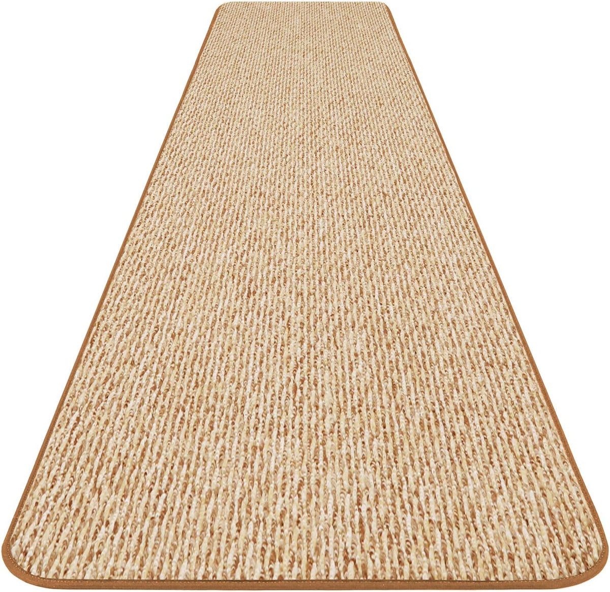 Skid-Resistant Carpet Runner Praline Brown 24 Feet X 48 Inches I272