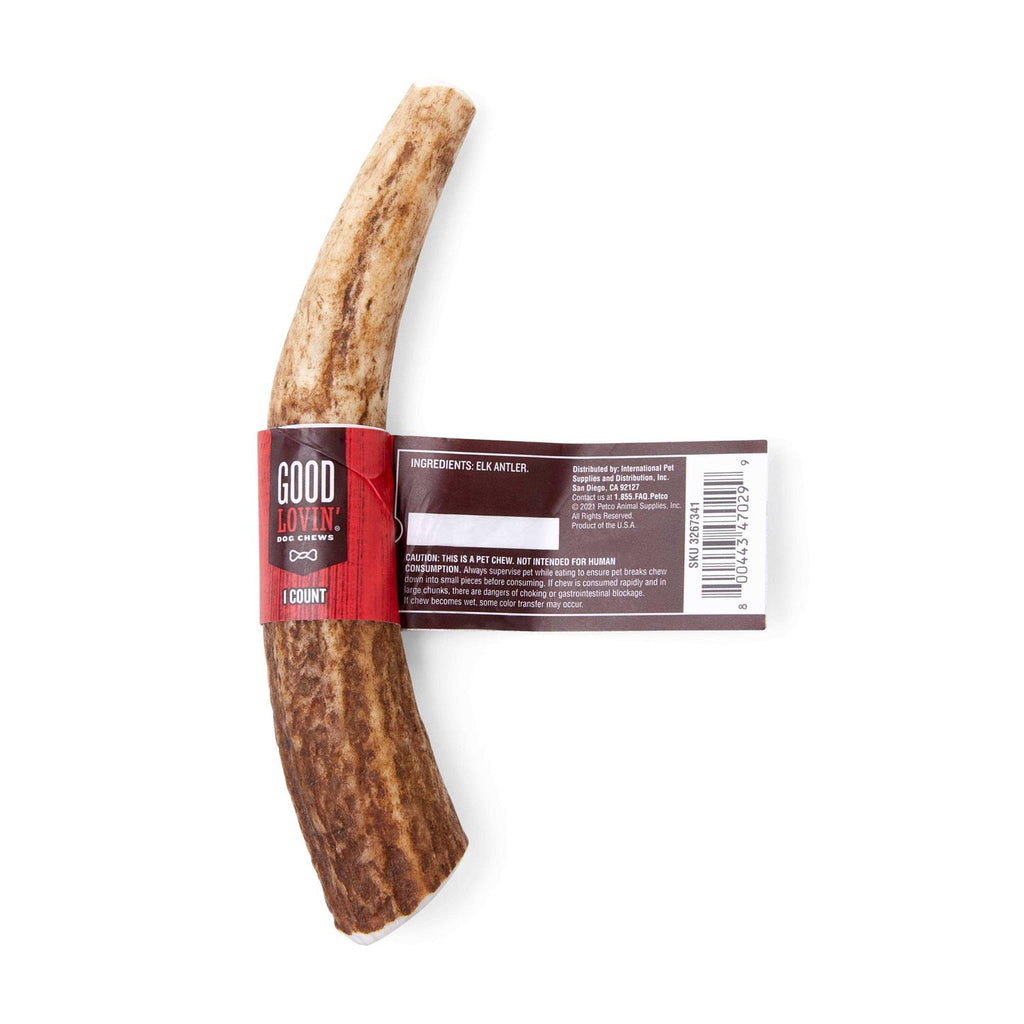 Large Whole Elk Antler Dog Chew M694936