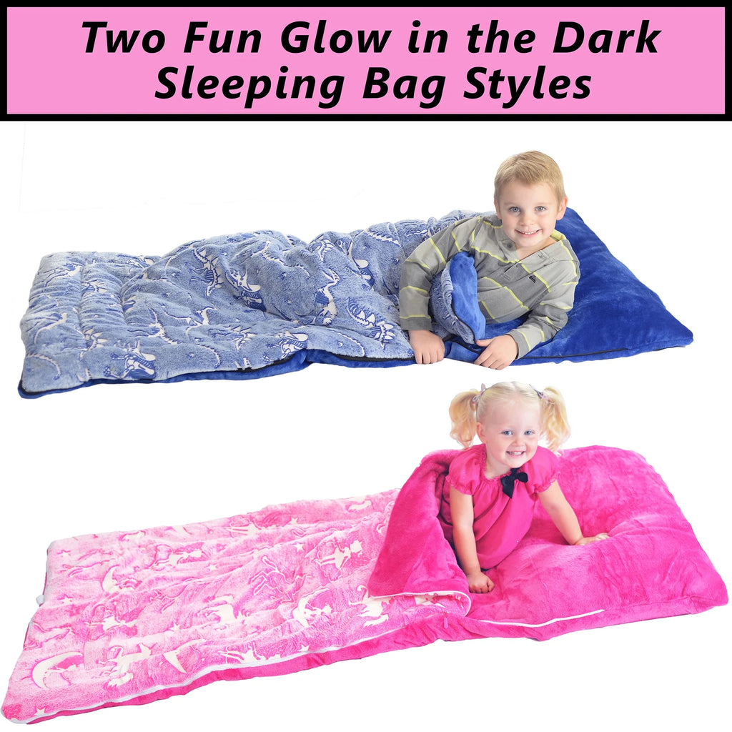 Glow in The Dark Sleeping Bag 66x30 in P636