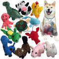 12 Dog Toys Bulk with Squeakers F58727